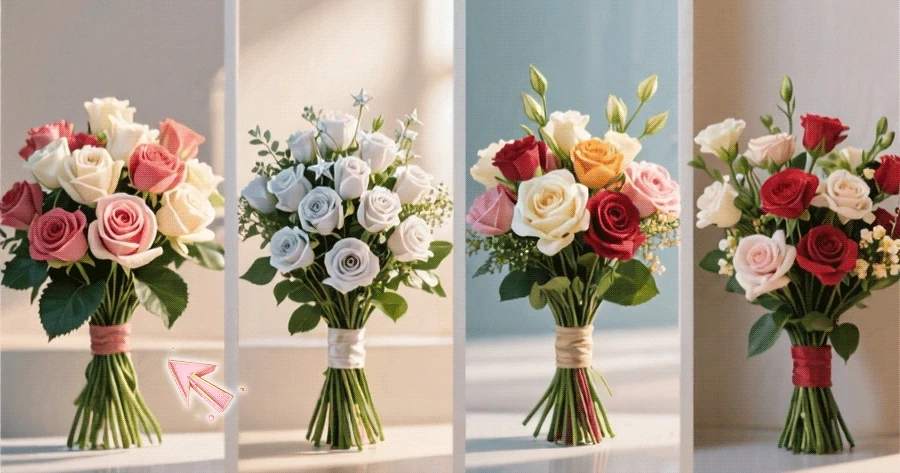 Choose A Bouquet To See How Many Years You’ll Date Before Marriage
